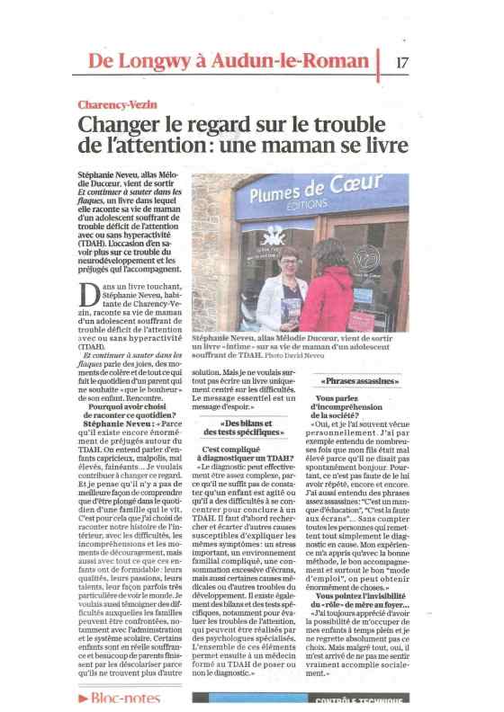 Article Républicain Lorrain août 2026